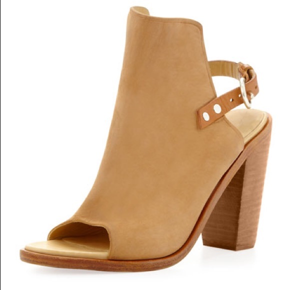 rag & bone Shoes - Rag & Bone Wyatt Open Toe heels/ Bootie in Camal